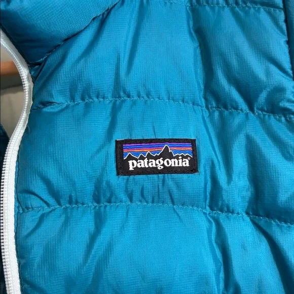 Patagonia Kids blue Puffer Jacket - Picture 9 of 11